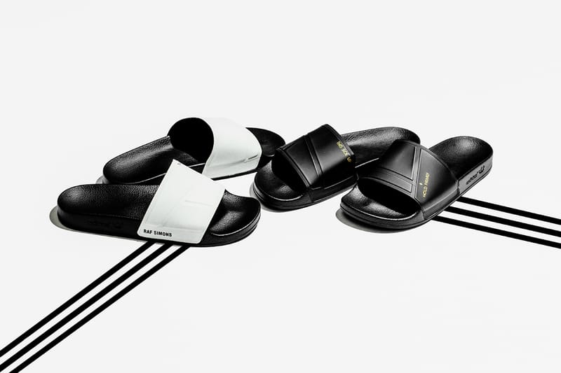 raf simons x adidas bunny adilette slides