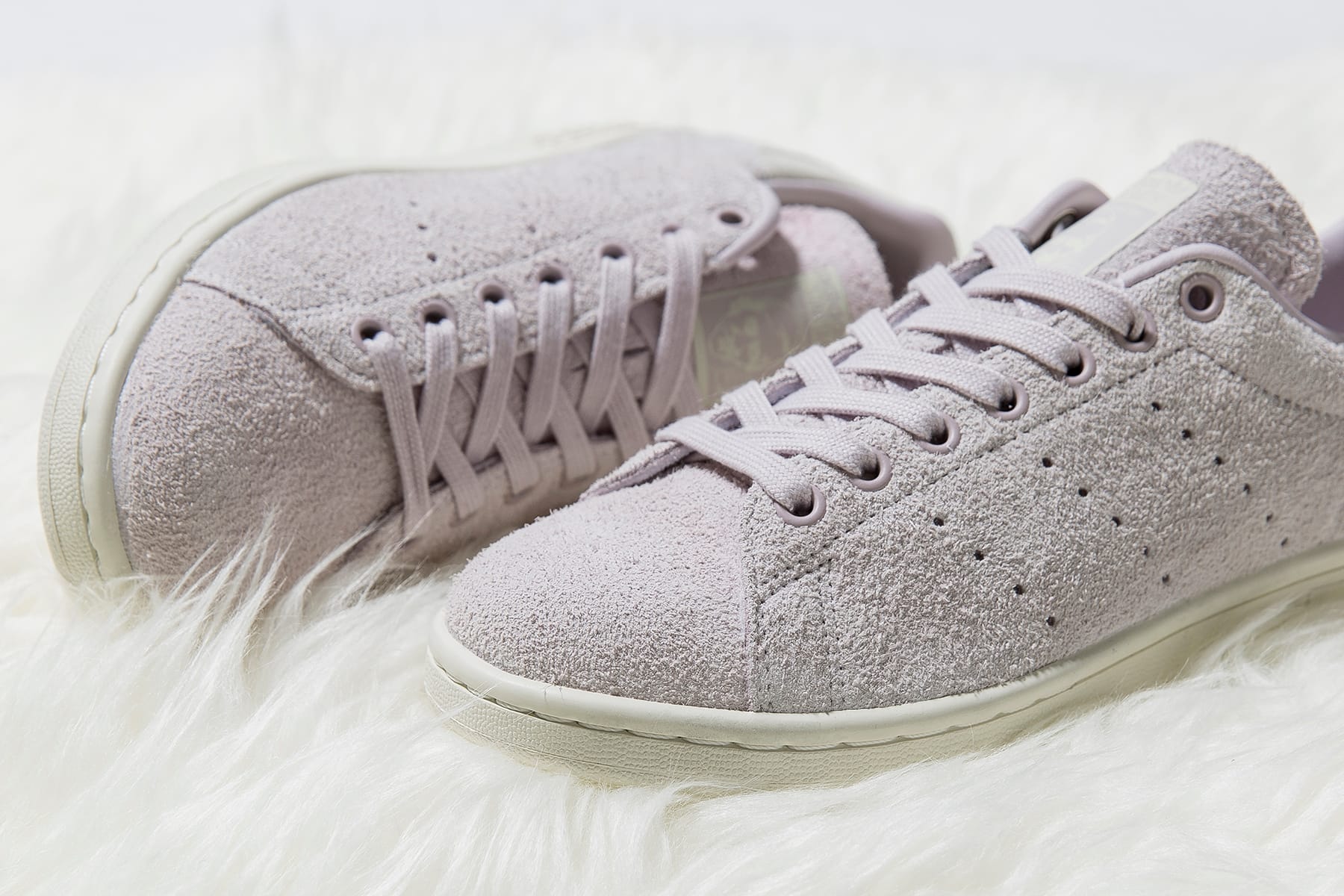 Stan Smith Hairy Suede Ice Purple 