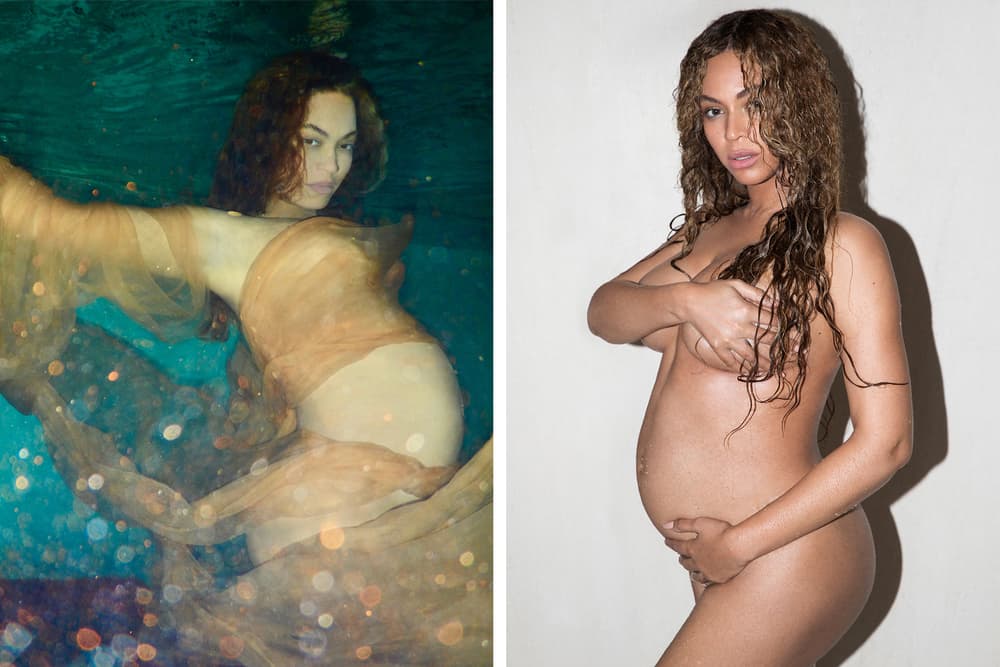 Beyonce Pregnant Twins Photoshoot
