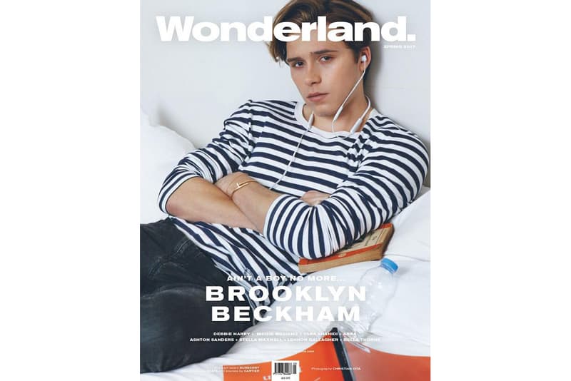 Brooklyn Beckham Wonderland Magazine 2017 Spring Cover