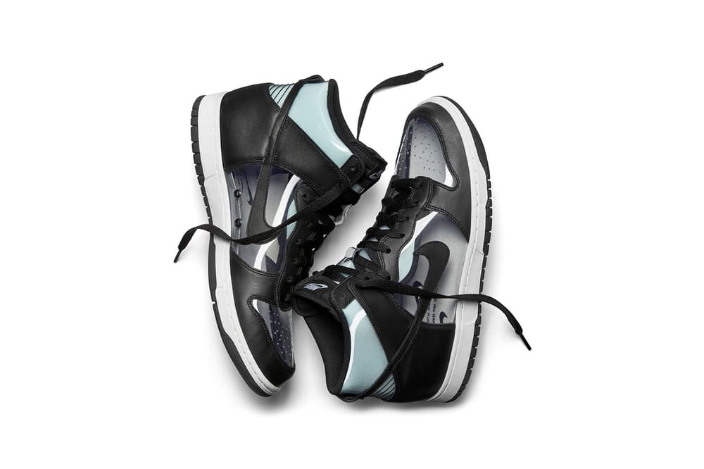 COMME des GARÇONS x NikeLab Dunk Hi Retro Clear