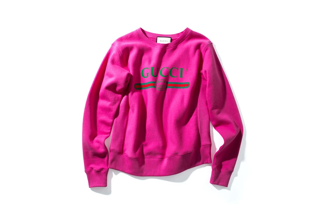 gucci pink sweatshirt