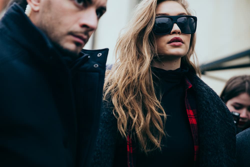 Milan Fashion Week 2017 Street Style Gigi Hadid Hari Nef