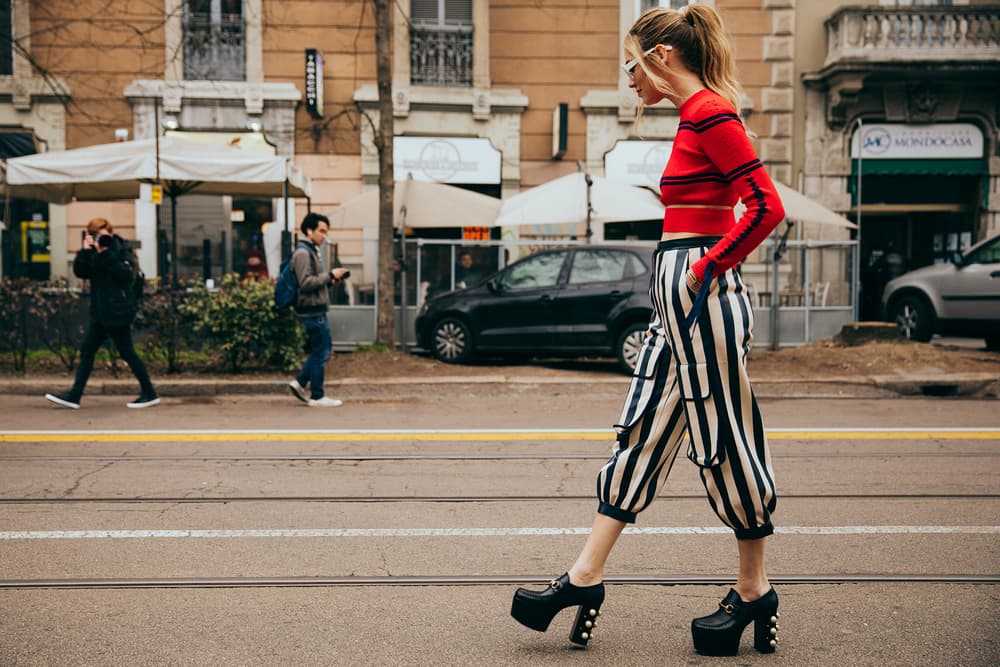 Milan Fashion Week 2017 Street Style Gigi Hadid Hari Nef