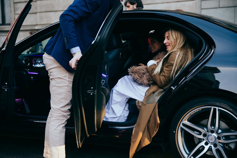 Milan Fashion Week 2017 Street Style Gigi Hadid Hari Nef