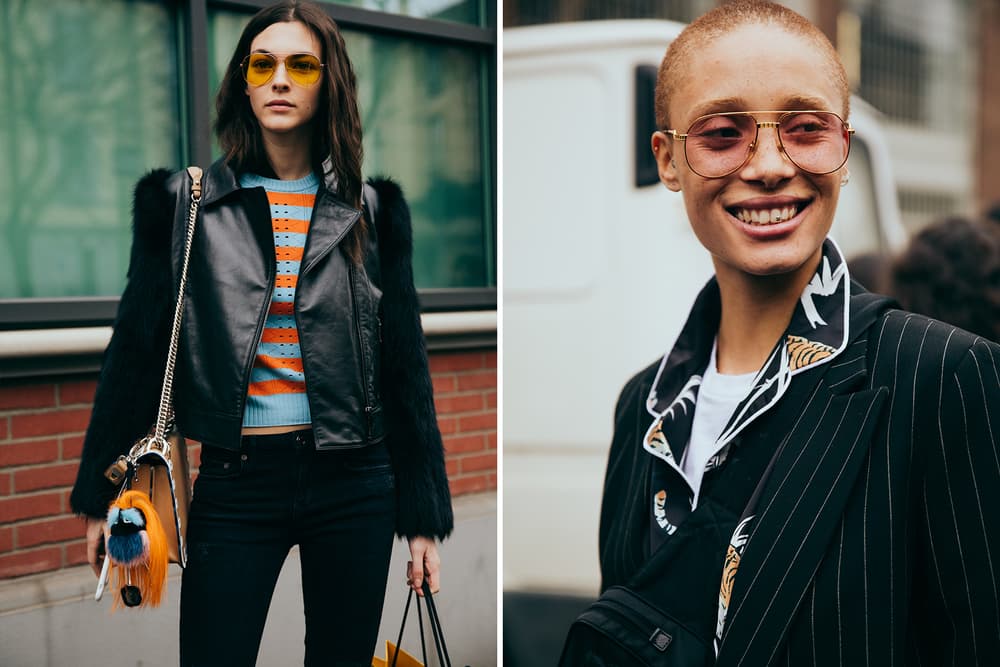 Milan Fashion Week 2017 Street Style Gigi Hadid Hari Nef