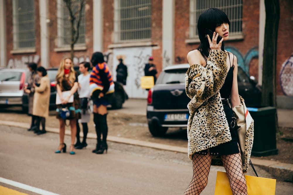 Milan Fashion Week 2017 Street Style Gigi Hadid Hari Nef