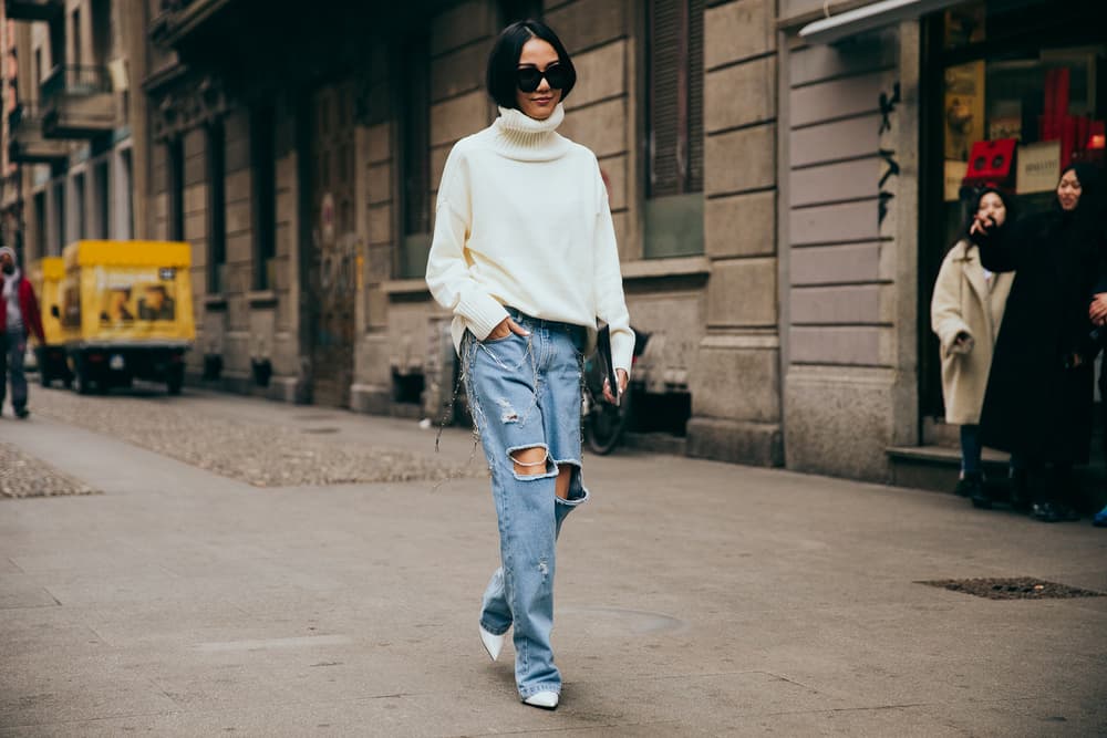 Milan Fashion Week 2017 Street Style Gigi Hadid Hari Nef