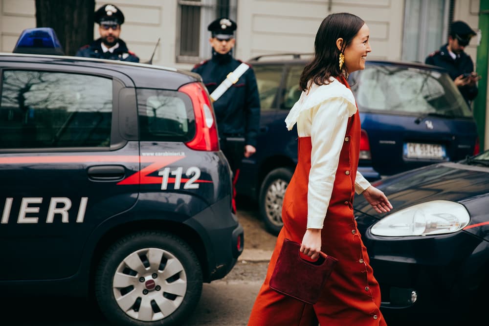 Milan Fashion Week 2017 Street Style Gigi Hadid Hari Nef