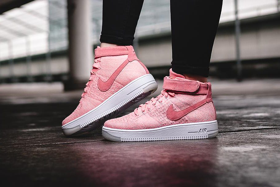 nike flyknit air force 1 mid