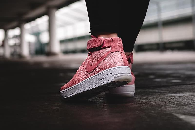 Nike Air Force 1 Flyknit Rose