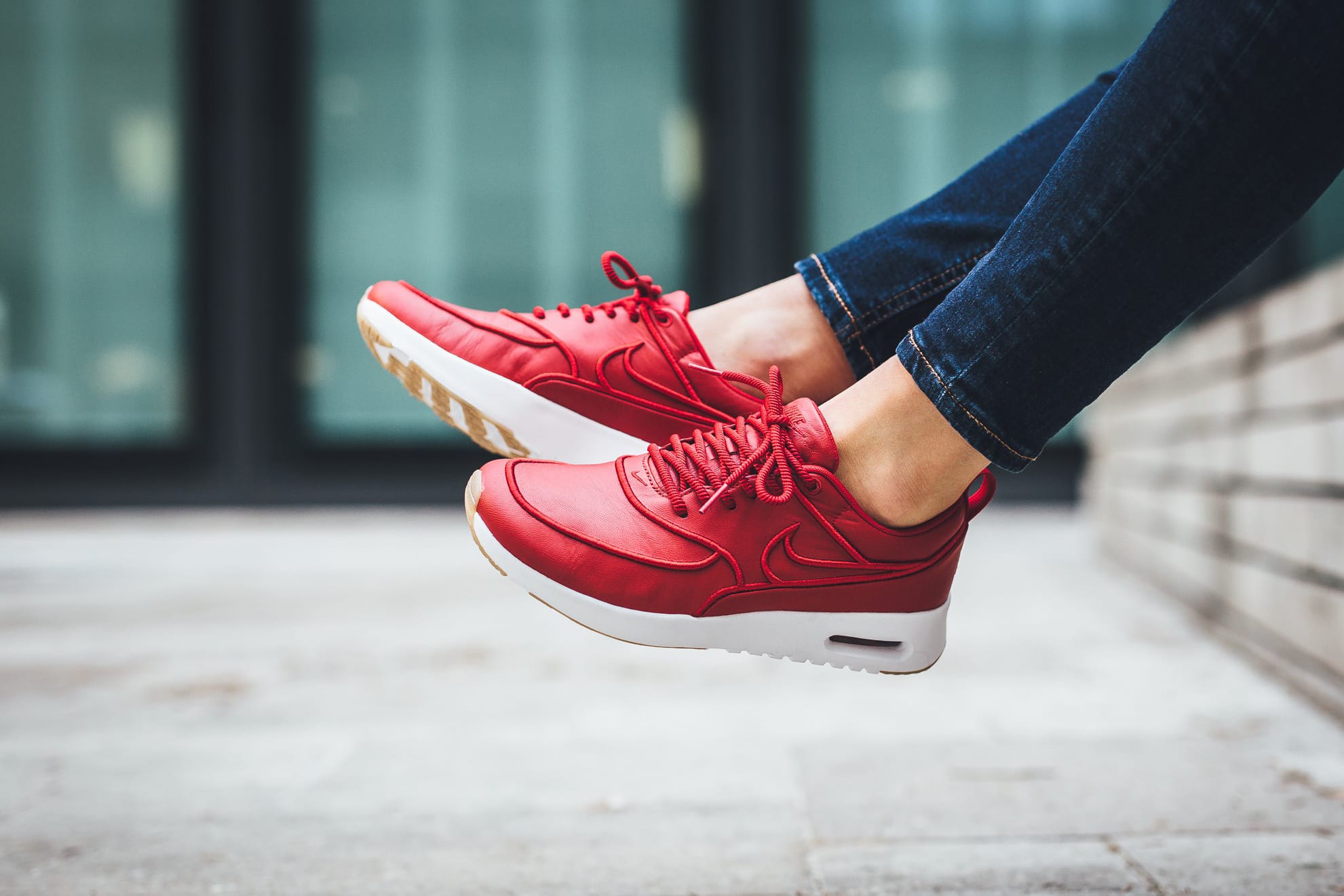 nike air max thea all red