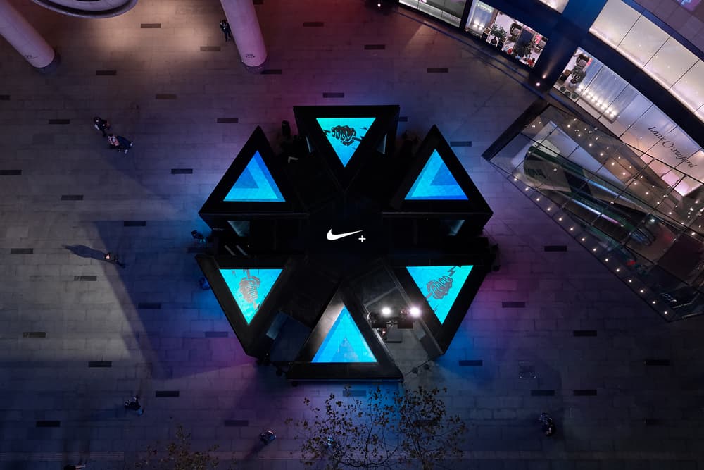 nike run club shanghai pop up running