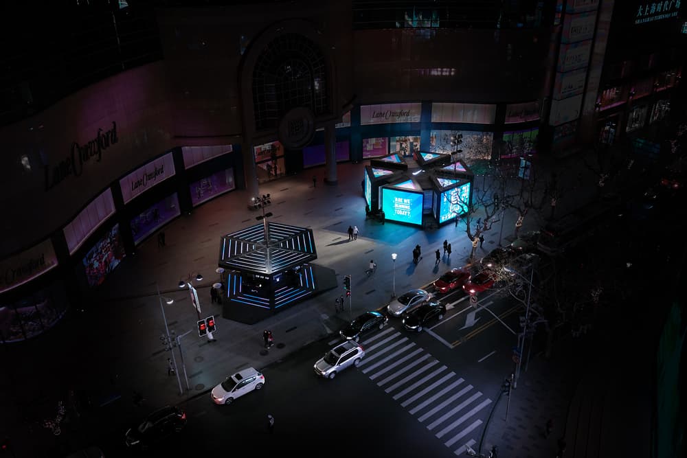 nike run club shanghai pop up running