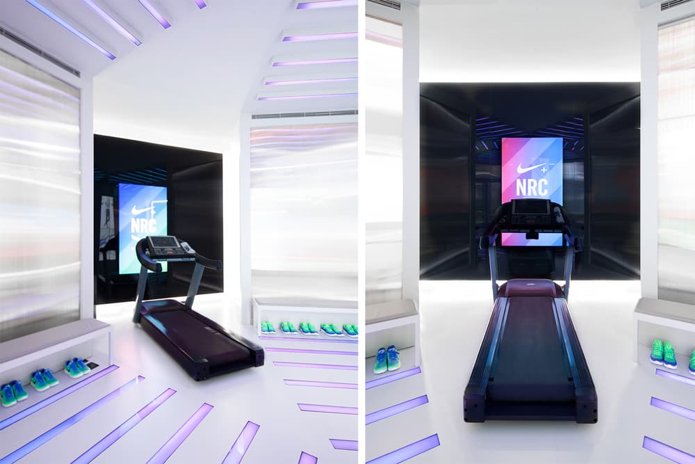 nike run club shanghai pop up running