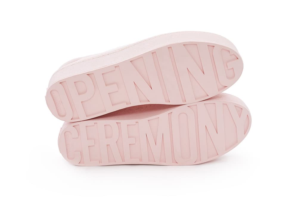 Opening Ceremony Cici Platform Slip-Ons Light Pink