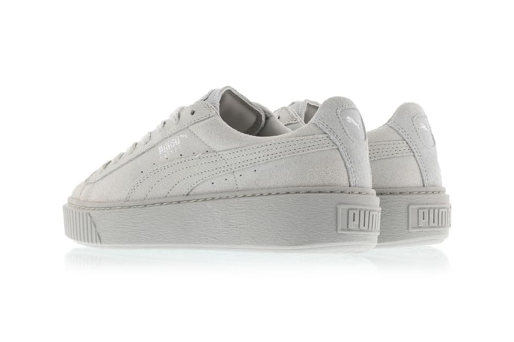 PUMA Basket Platform Reset Pink Gray