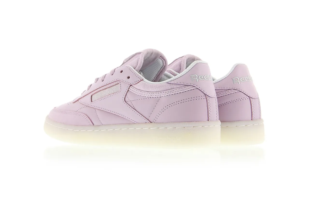 reebok club c 85 lilac