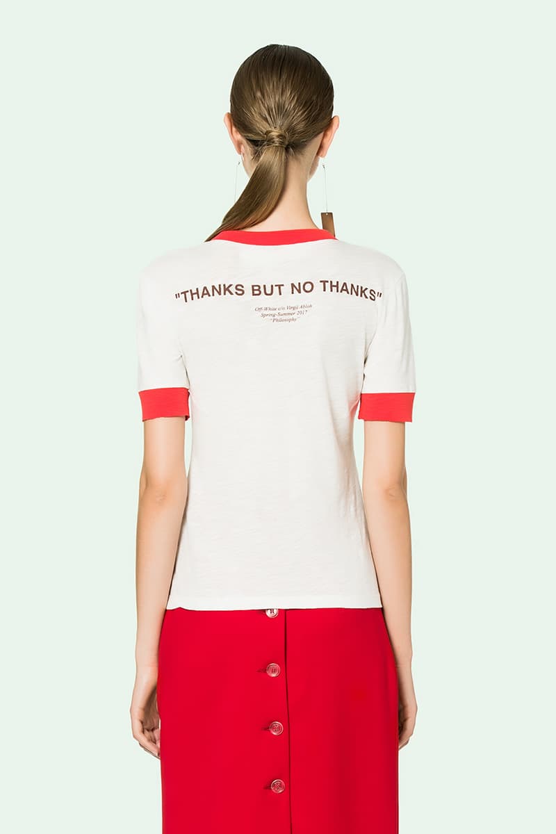 Off White Spring Summer 2017