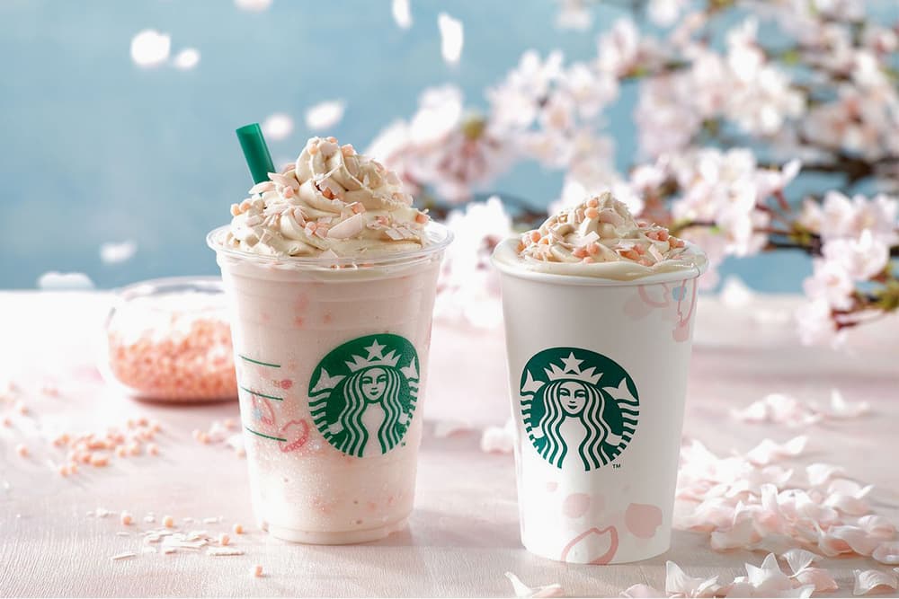Starbucks Sakura Japan Cherry Blossom Drinks