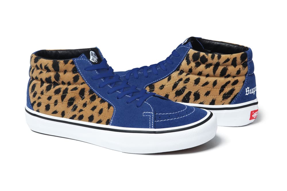 Supreme Vans Sk8 Mid Pro Leopard