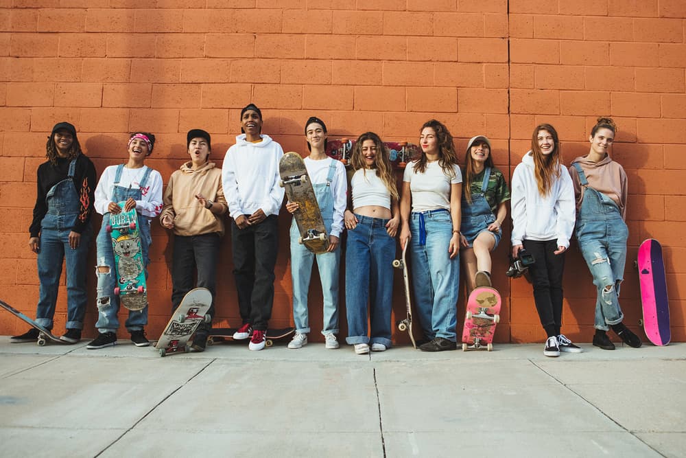 Urban Outfitters Skate Girls 2017 Spring Campaign