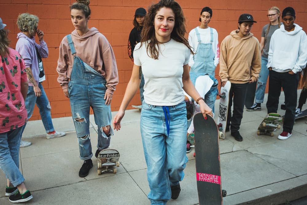 Urban Outfitters Skate Girls 2017 Spring Campaign