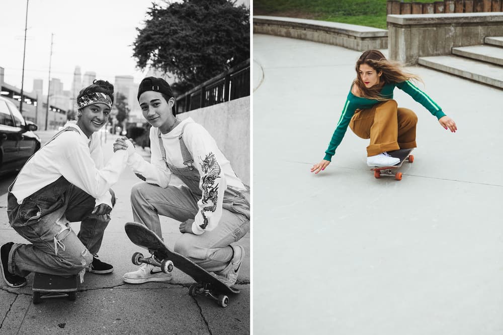Urban Outfitters Skate Girls 2017 Spring Campaign