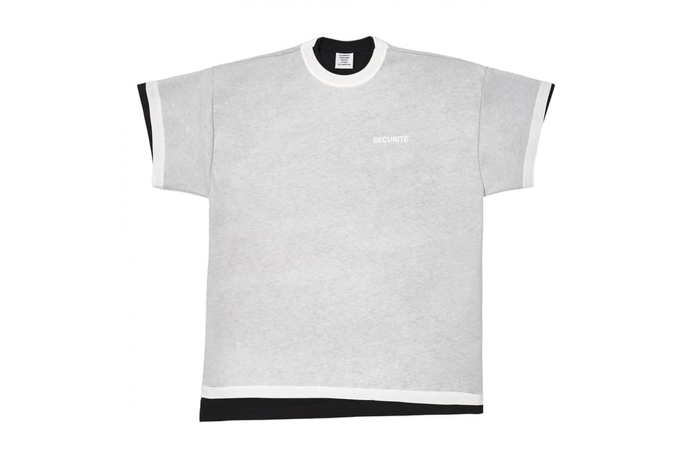 Vetements Securite Double T-Shirt