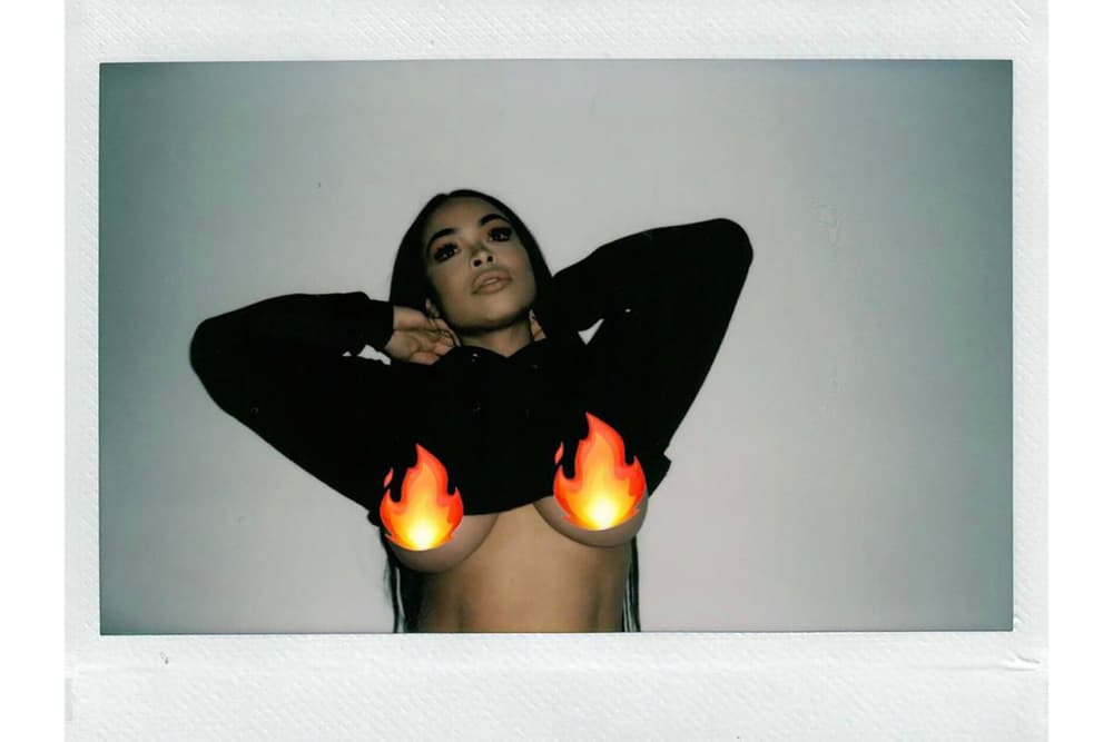 Kylie Jenner Young Thug Flame Hoodie