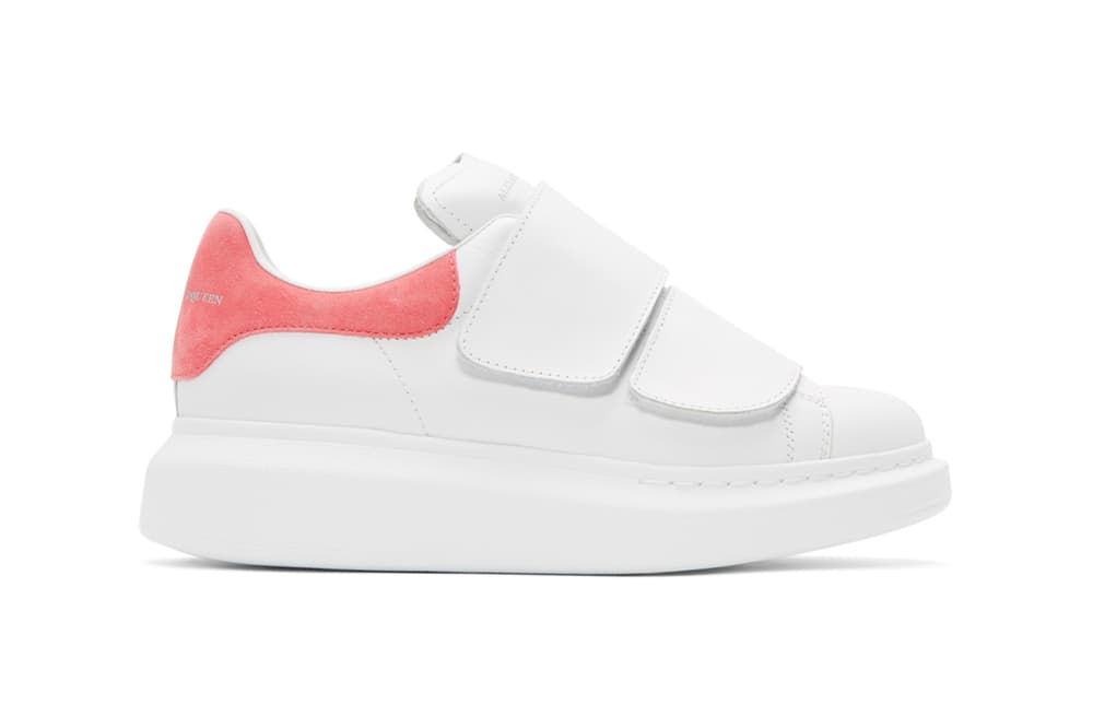 Alexander McQueen Pink Oversized Sneakers
