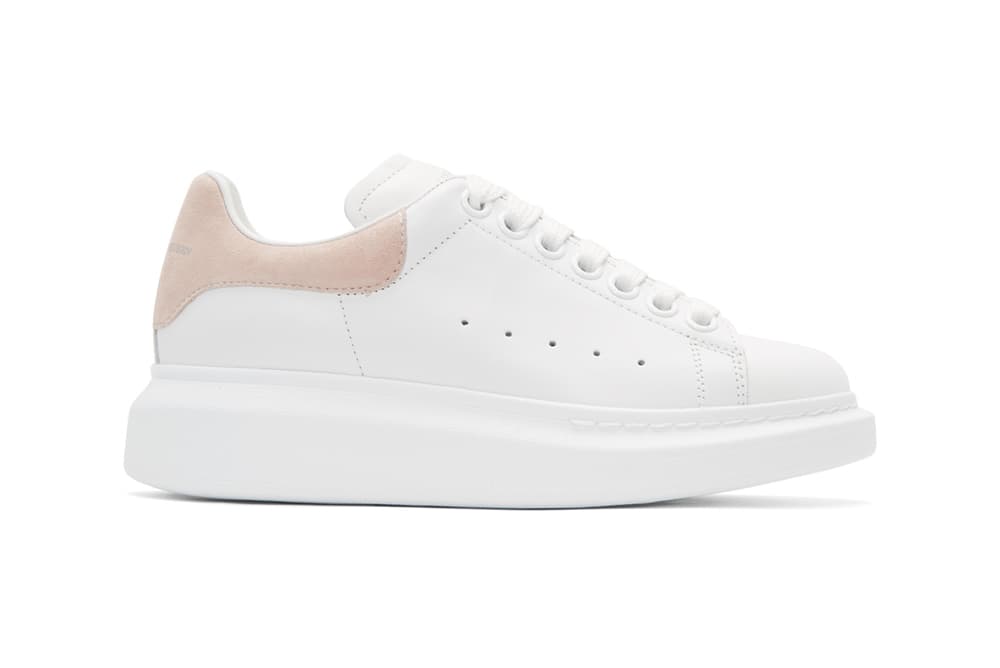 Alexander McQueen Pink Oversized Sneakers