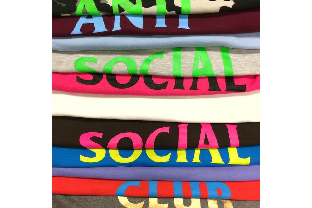 Anti Social Social Club 2017 Spring Summer T-shirts