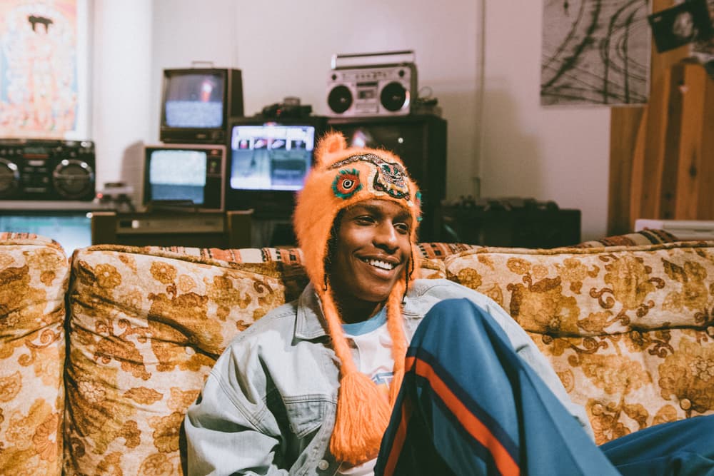 A$AP Rocky GUESS Club Kendall Jenner Pop-Up