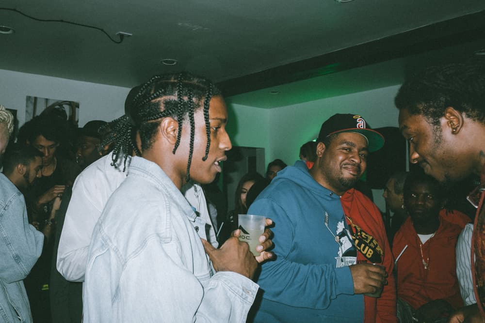 A$AP Rocky GUESS Club Kendall Jenner Pop-Up