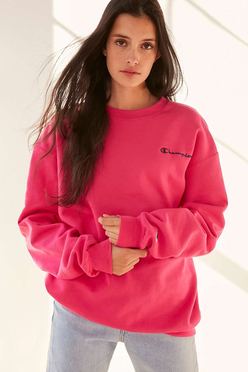 Champion Mini Logo Crewneck Urban Outfitters