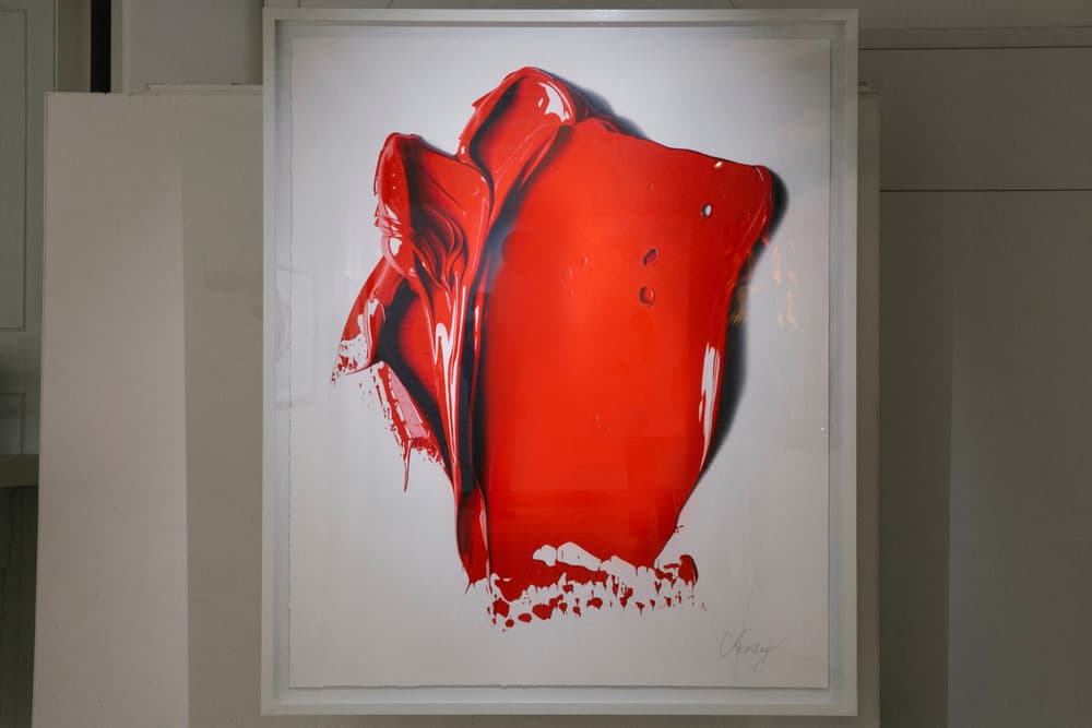 CJ Hendry Christian Louboutin Complimentary Colors Art Basel Exhibition