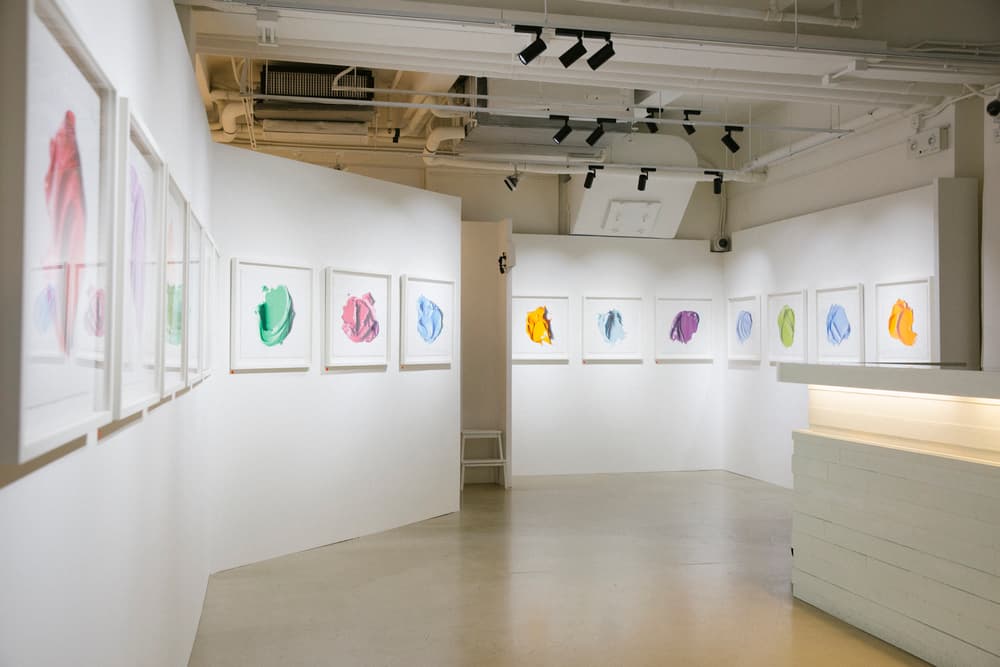 CJ Hendry Christian Louboutin Complimentary Colors Art Basel Exhibition