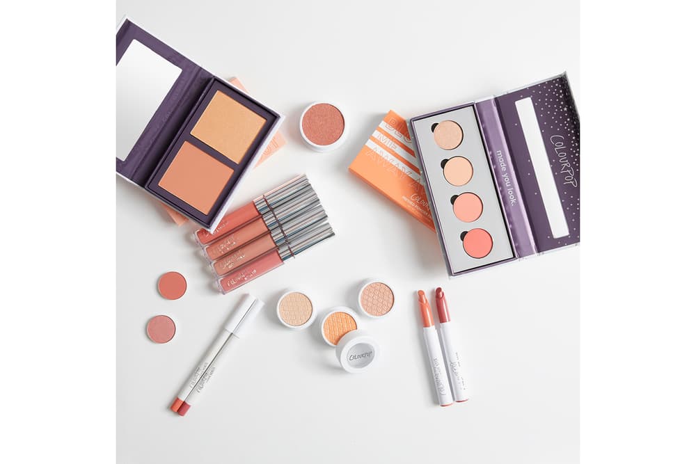 ColourPop First Pressed Powder Blush Collection nectar highlighter