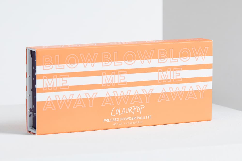 ColourPop First Pressed Powder Blush Collection nectar highlighter