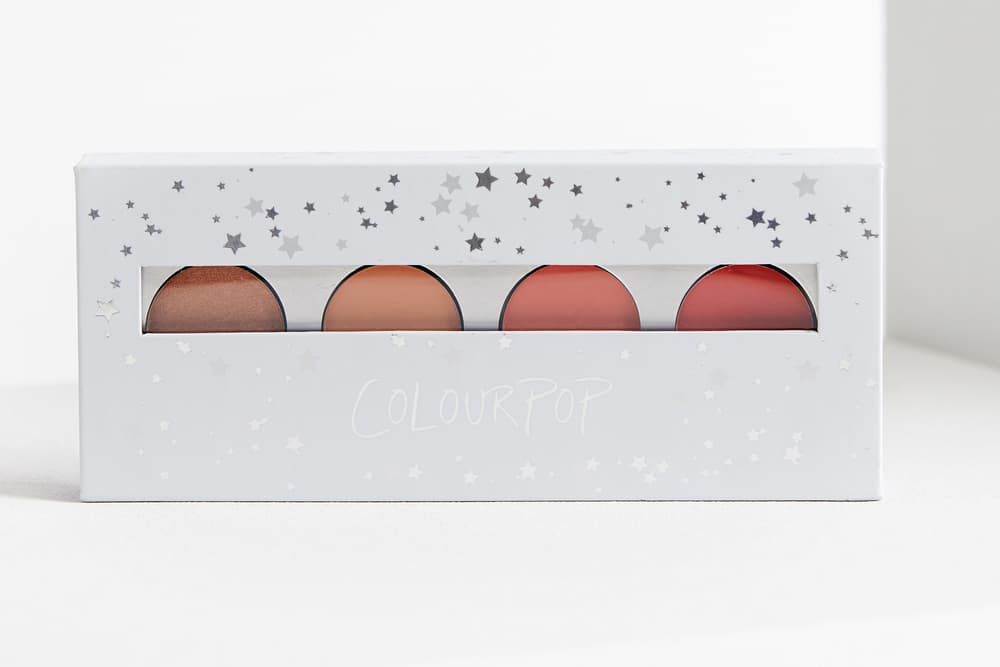 ColourPop First Pressed Powder Blush Collection nectar highlighter