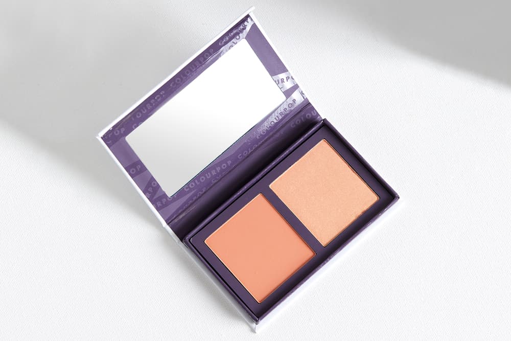 ColourPop First Pressed Powder Blush Collection nectar highlighter