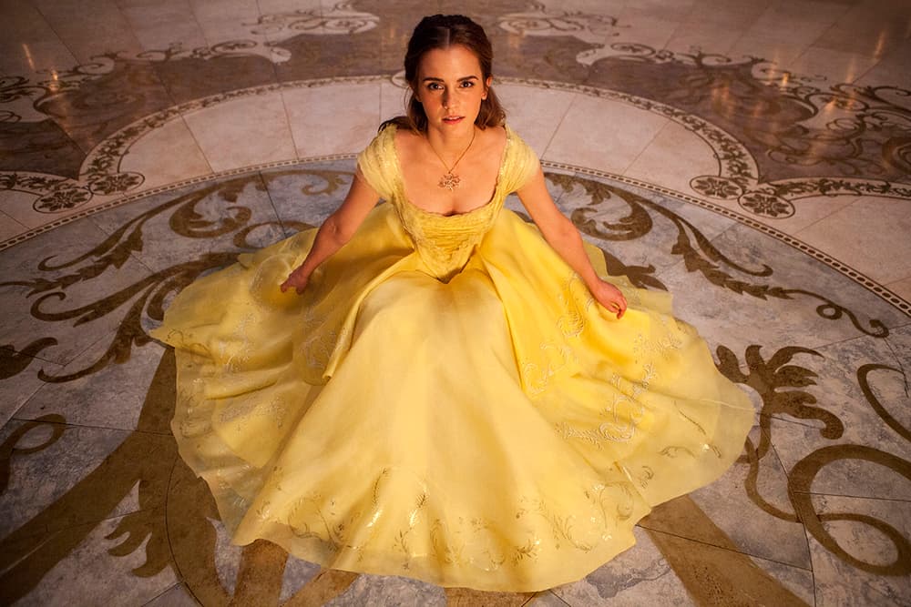 Emma Watson Disney Beauty and the Beast Belle Costume Designer Jacqueline Durran