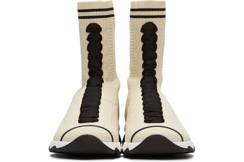 fendi trainers sock