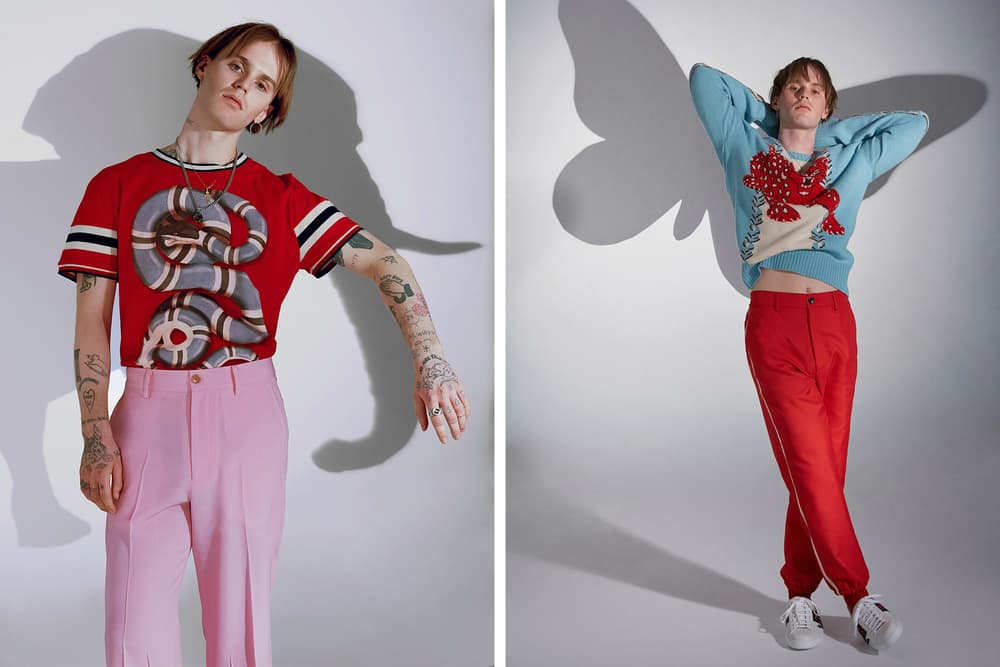 Gucci SSENSE Editorial Animal