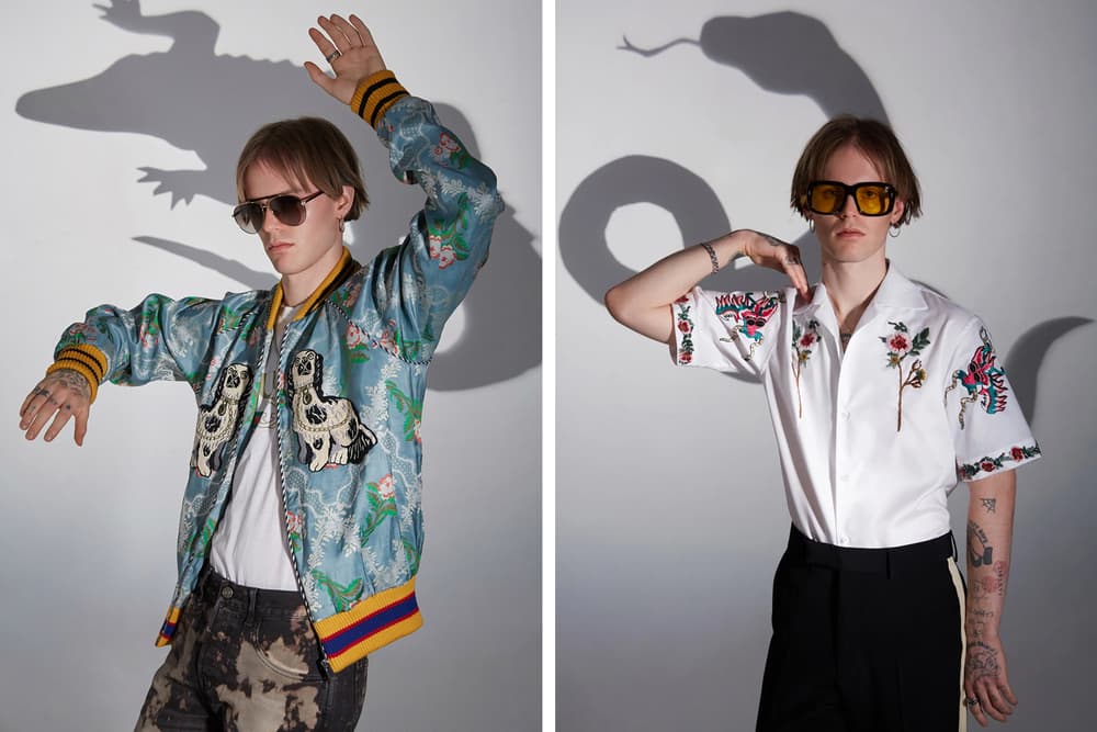 Gucci SSENSE Editorial Animal