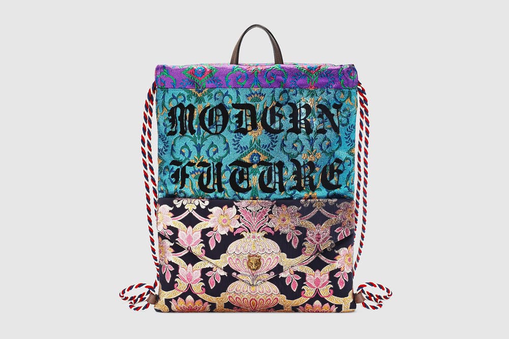 Gucci Drawstring Backpack Brocade