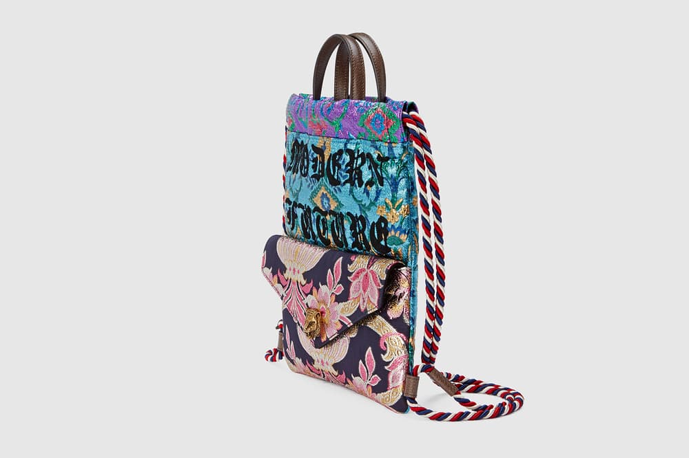 Gucci Drawstring Backpack Brocade