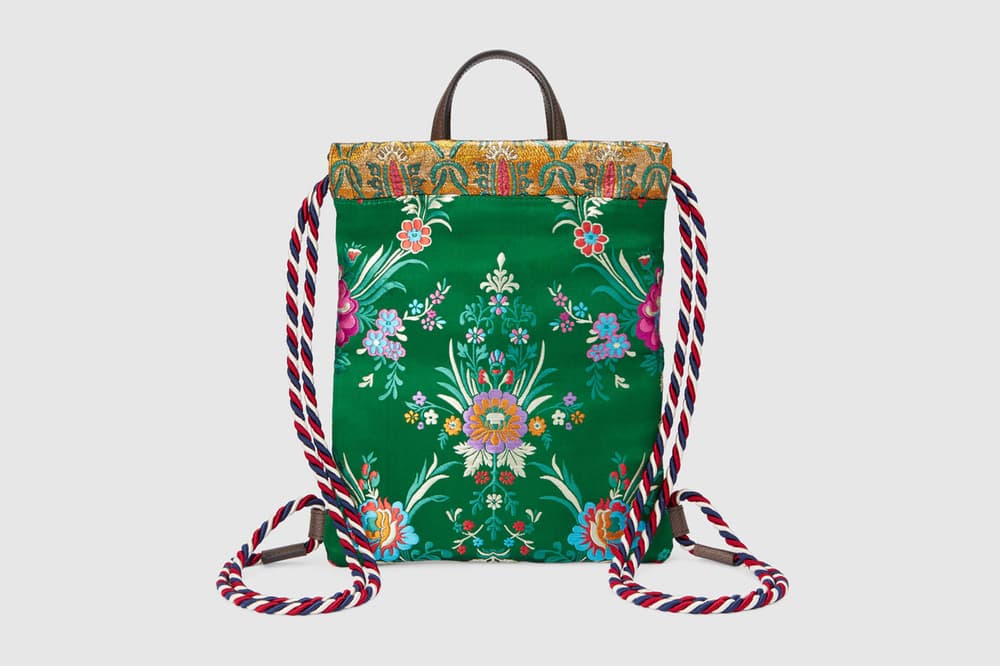 Gucci Drawstring Backpack Brocade