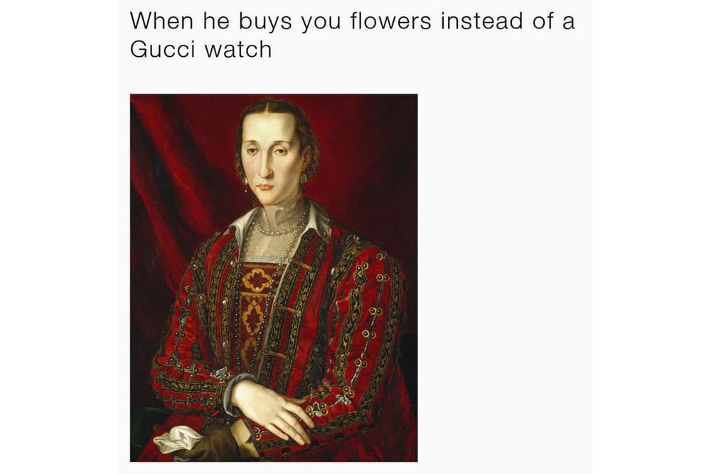 Gucci Memes Watch Collection